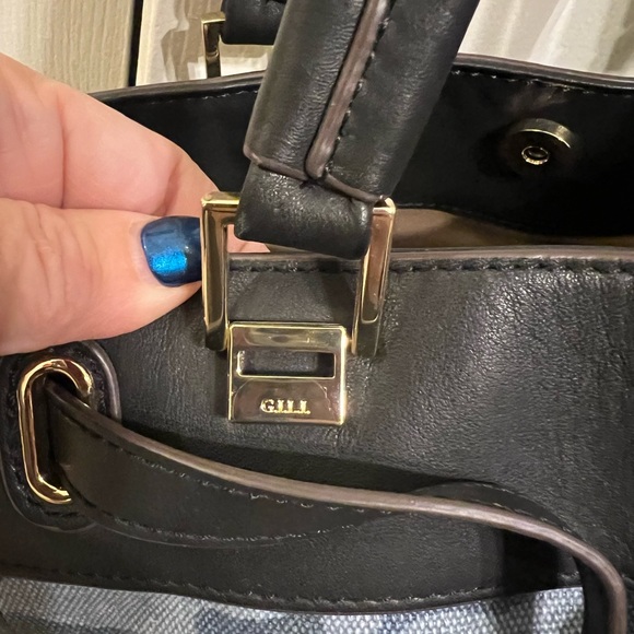 GILI blue camo bucket tote - Picture 3 of 12